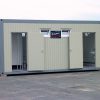 Container toilet 20 feet