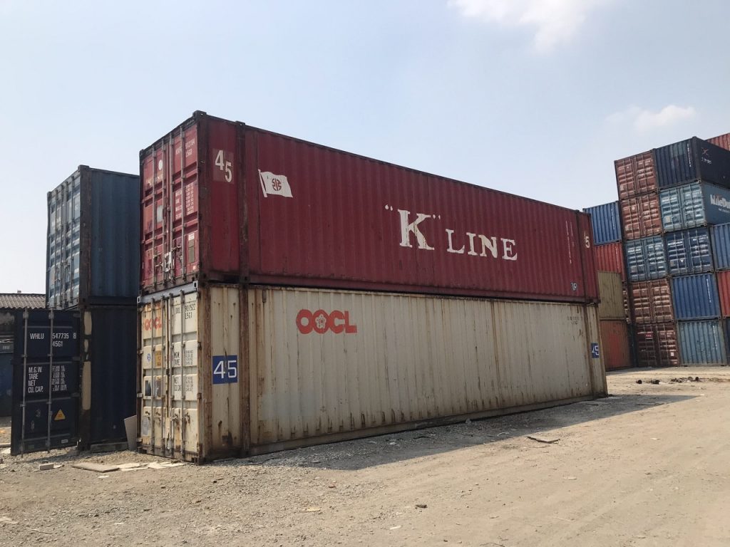 container khô 45 feet cao